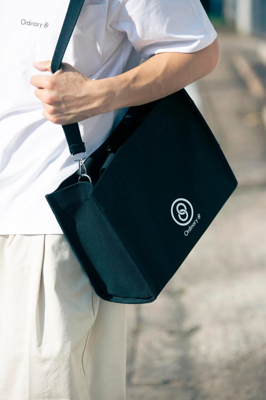 Ordinary8 Black Tote Bag
