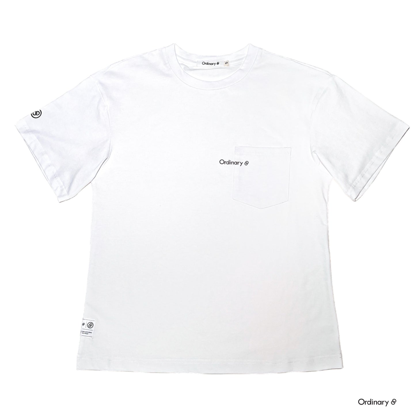 Ordinary8 White Pocket T-Shirt